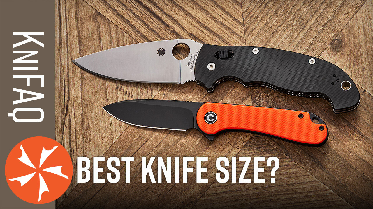 KnifeCenter FAQ #206: The Best Knife Blade Length?
