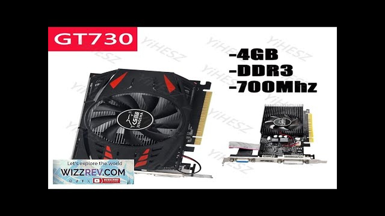 GT730 4GB Video Card 64Bit DDR3 With HDMI VGA DVI Port Nvidia Review