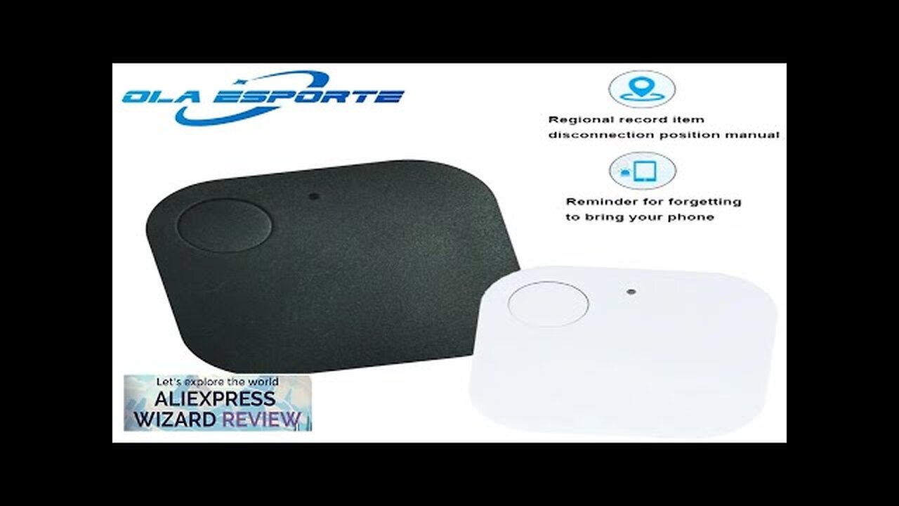 Mobile Bluetooth 5.0 Smart GPS Tracker Reverse Track Air Tag IOS Android Review