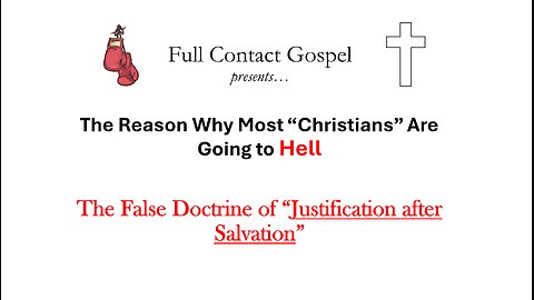 The Reason Why Most "Christians" Are Going to Hell