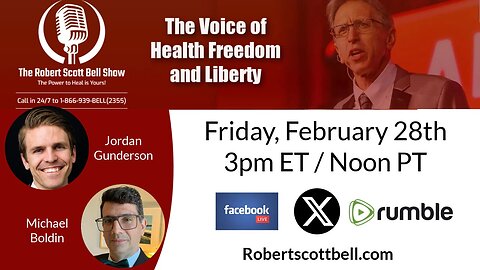 Flu Jab Delay, Baby COVID Shots, Jordan Gunderson, Health Saves, HMCTN, Michael Boldin, 10th Amendment Center, Nullification - The RSB Show 2-28-25