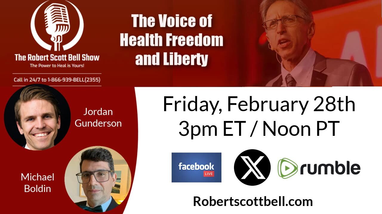Flu Jab Delay, Baby COVID Shots, Jordan Gunderson, Health Saves, HMCTN, Michael Boldin, 10th Amendment Center, Nullification - The RSB Show 2-28-25