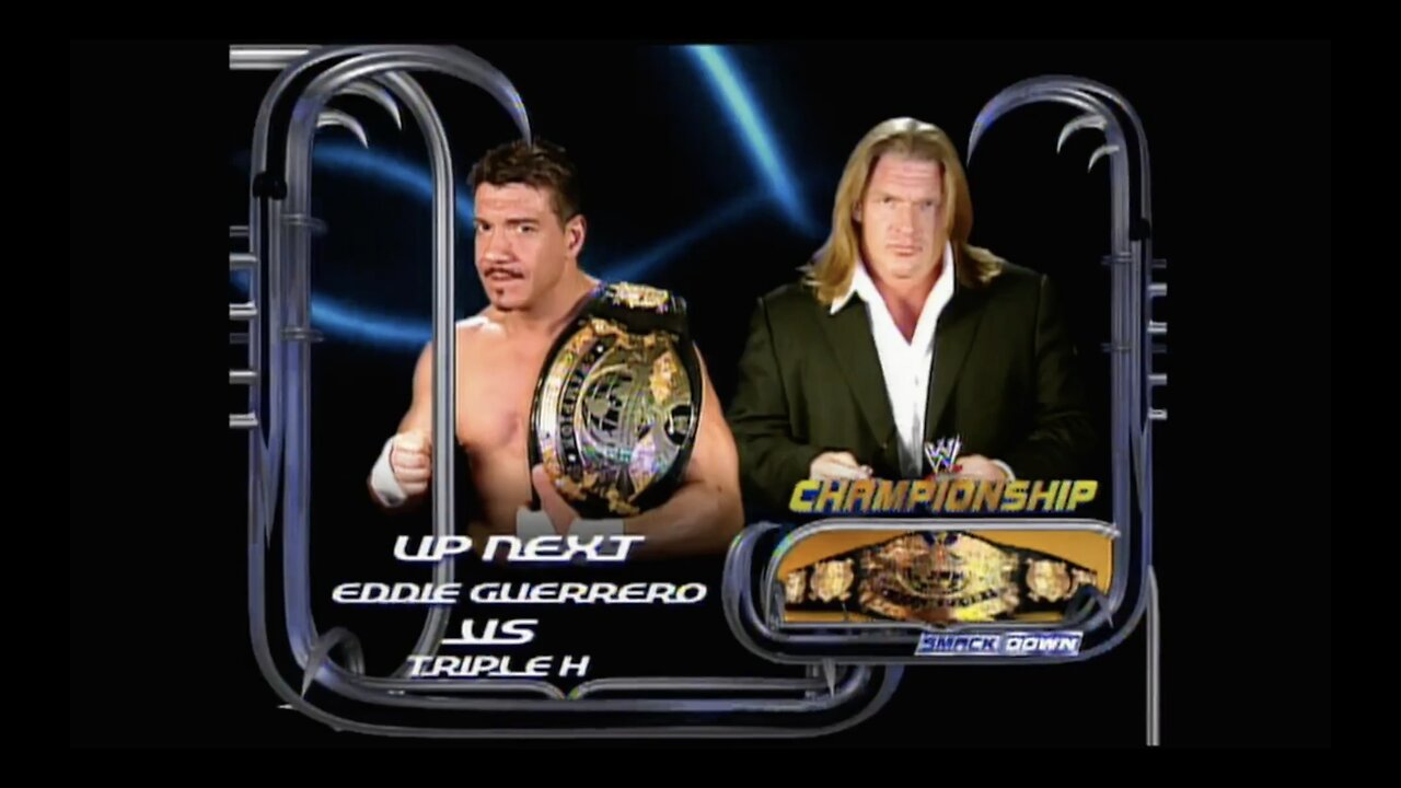 Eddie Guerrero vs Triple H - WWE Championship Match (Full Match)