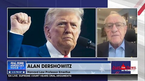Alan Dershowitz says he's optimistic Trump hush money verdict will be overturned