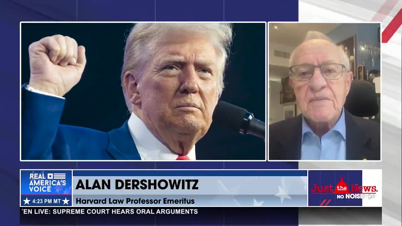 Alan Dershowitz says he's optimistic Trump hush money verdict will be overturned