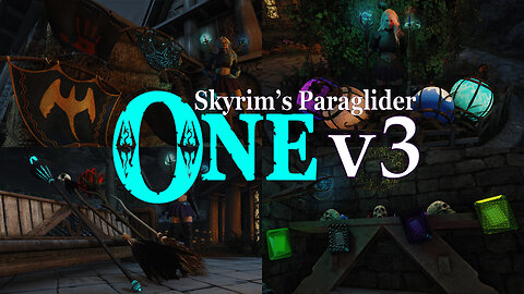 Skyrim's Paraglider - ONE v3 HUGE Update (MOD Showcase)