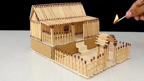 Crafting a Matchstick House: A DIY Project That Sparks Creativity