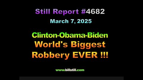Clinton-Obama-Biden - World's Biggest Robbery EVER !!!, 4682