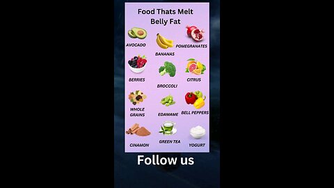 Food that melt belly fat