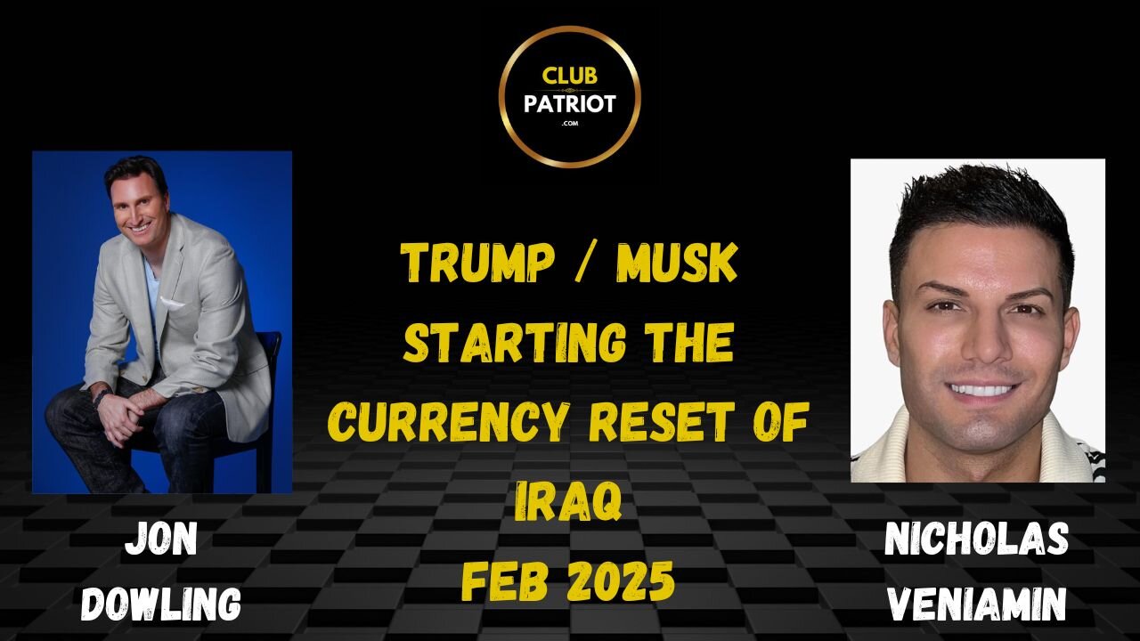 Jon Dowling Discusses Trump Appoints Musk In Charge Of Money Flow In Iraq with Nicholas Veniamin