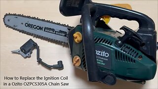 How to Replace the Ignition Coil in a Ozito OZPCS305A Chain Saw