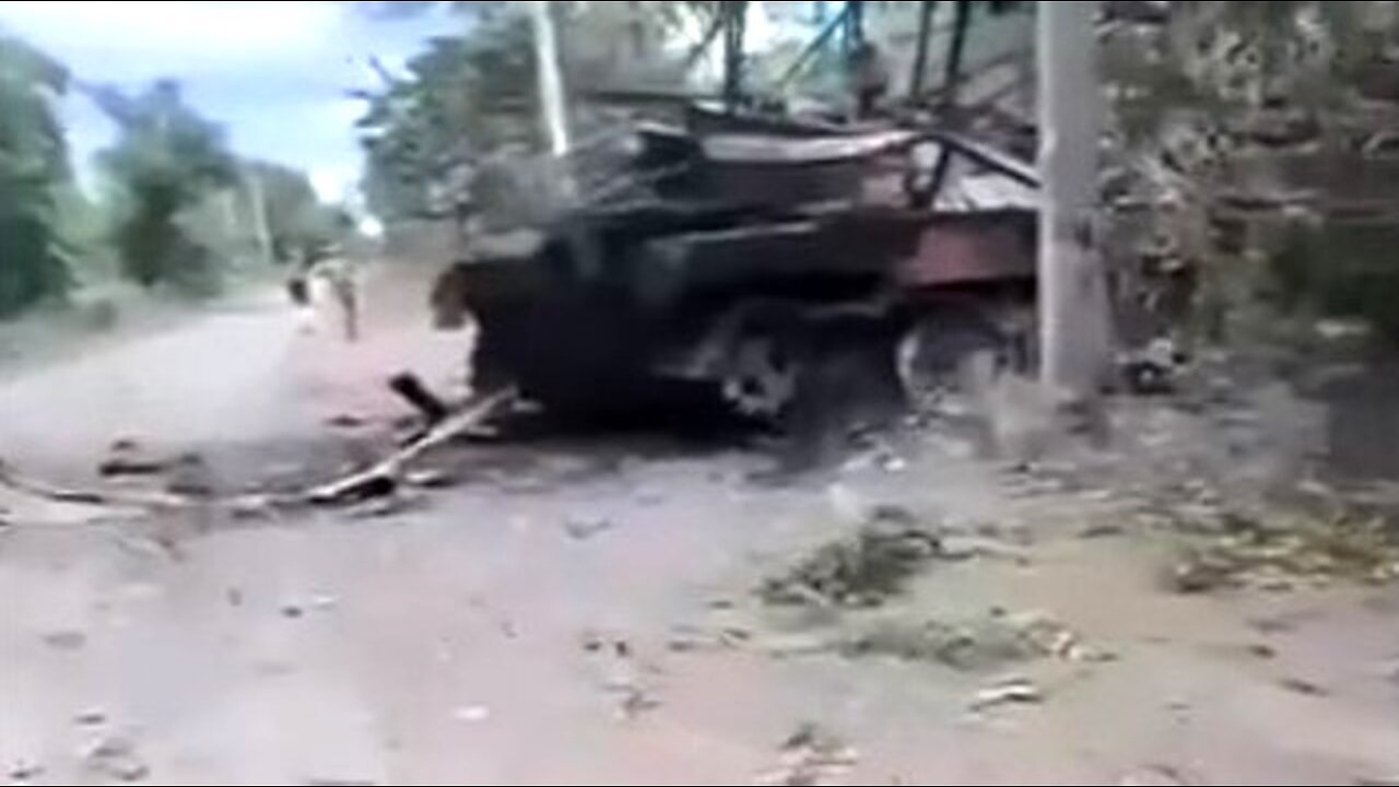 ტელეგრამი. ორკები თავიანთი მძიმე ტექნიკის დანაკარგების კადრებს აქვეყნებენ. 04. 07. 2024