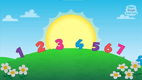 Numbers pome / cartoon for kids