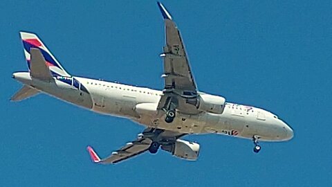 Airbus A320 PR-TYF coming from Belo Horizonte to Fortaleza