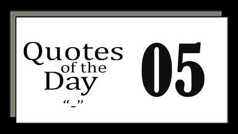 Quotes Of The Day 05