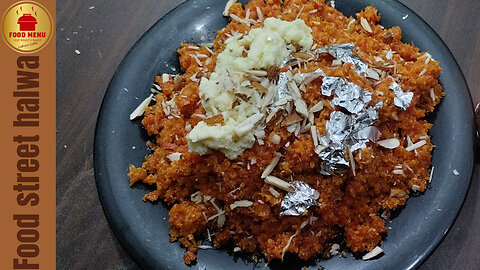 Gajar Ka Halwa | Karachi ka Famous Street Style Anday Wala Gajar Ka Halwa Recipe by Food Menu