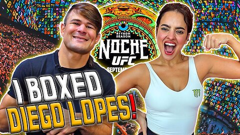 Diego Lopes teaches me boxing + thoughts on Brian Ortega & fighting at UFC 306