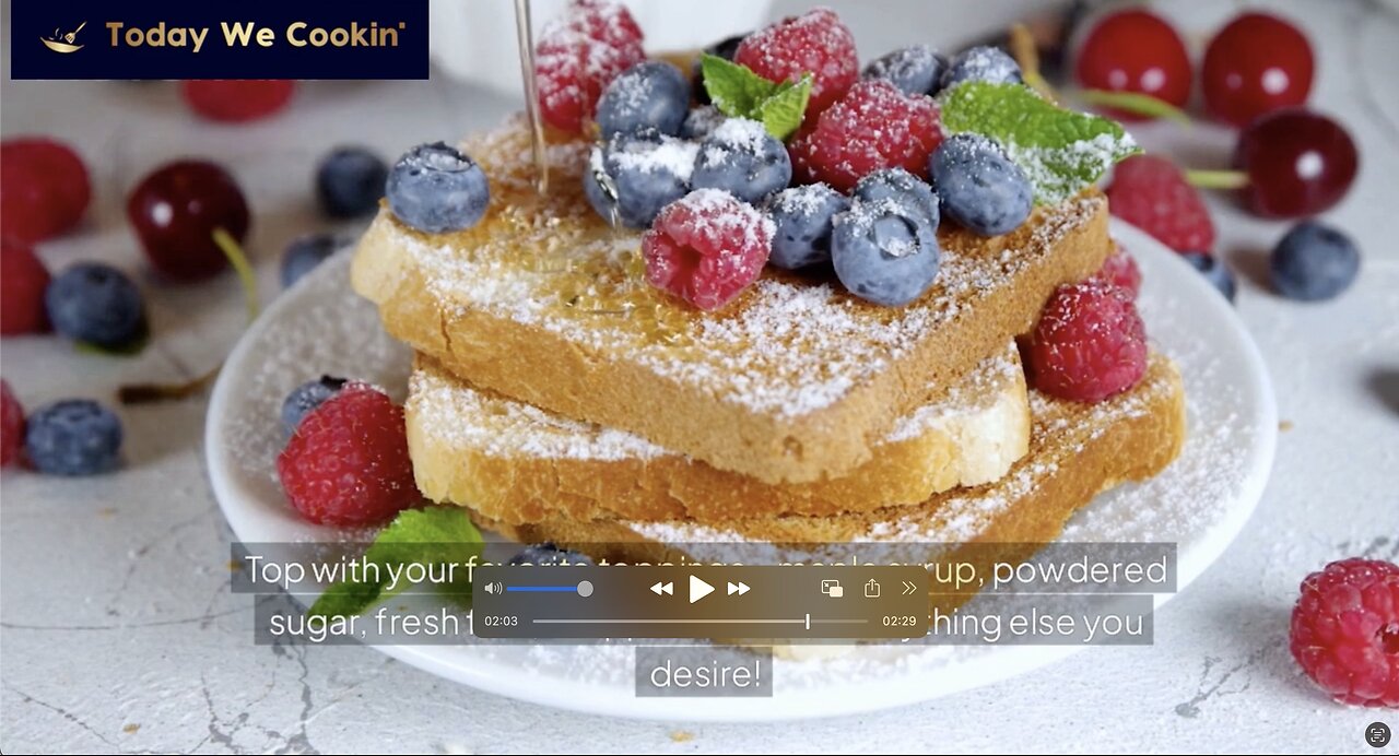 Delicious French Toast Recipe for Breakfast or Brunch