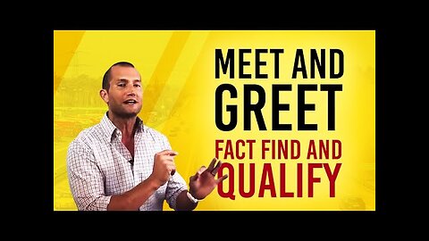 Car Sales Training: Meet And Greet/Fact Find And Qualify (The Dominate Buying Motive & Hot Buttons!)