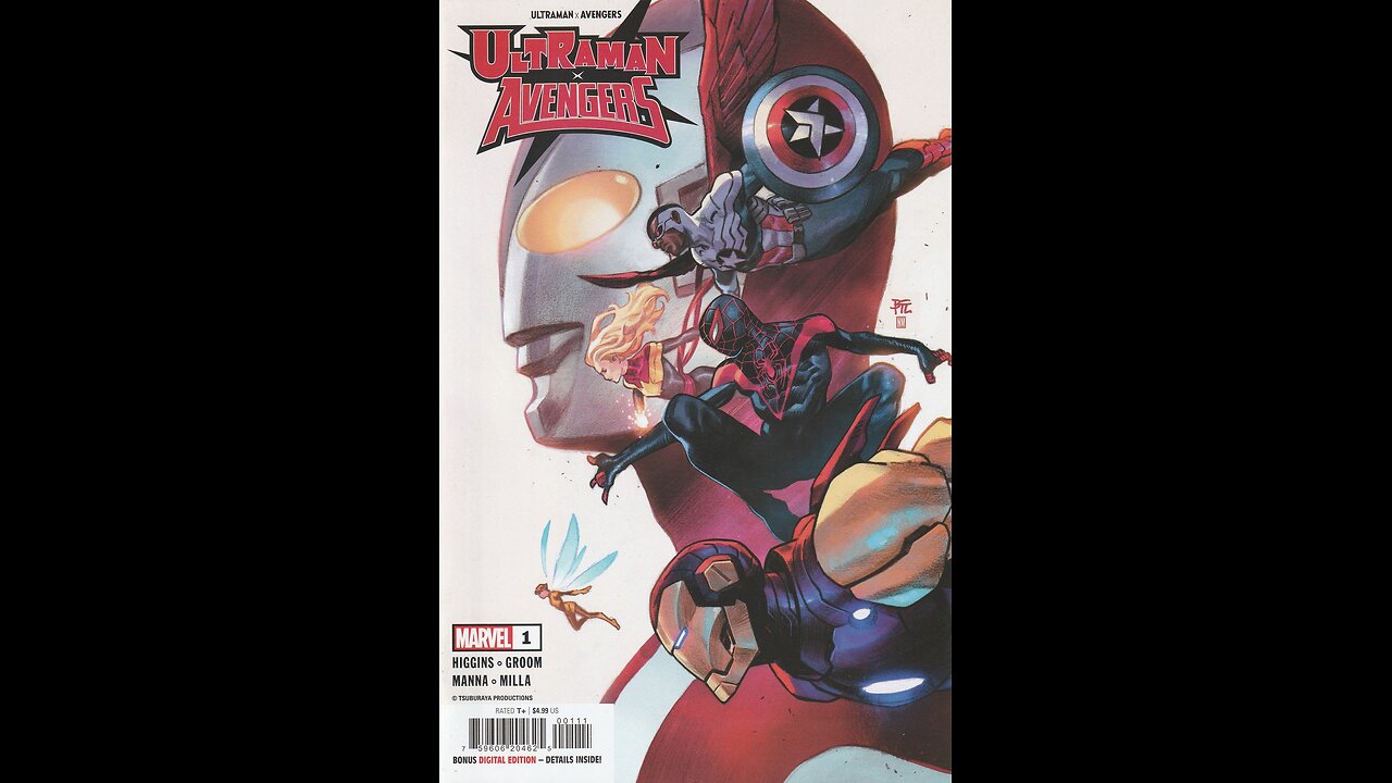 Ultraman x Avengers -- Issue 1 (2024, Marvel Comics) Review