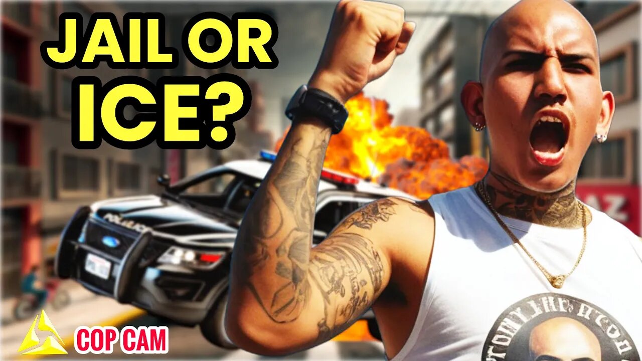 Open Borders at Work? Illegal Migrants Steal Truck & Flee Police