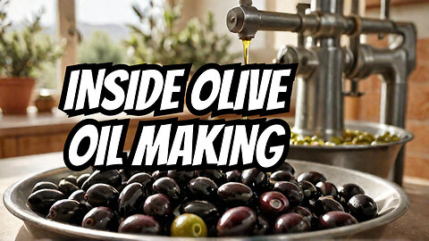 How Olive Oil is Really Made: From Grove to Liquid Gold 🌿