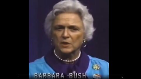 (1980) Barbara Bush interview. Is that a man??