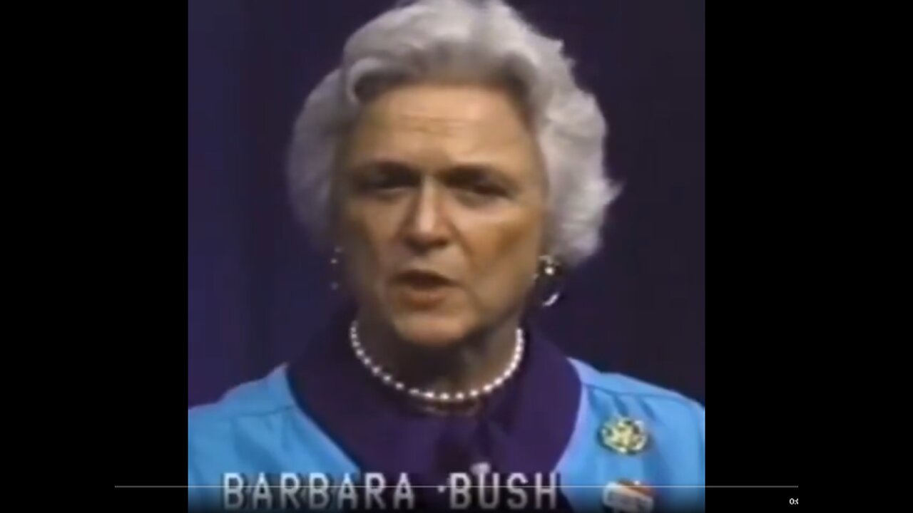 (1980) Barbara Bush interview. Is that a man??