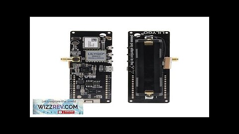 LILYGO® Meshtastic AXP2101 T-Beam 915Mhz SX1276 ESP32 LoRa Development Board WiFi Bluetooth Review