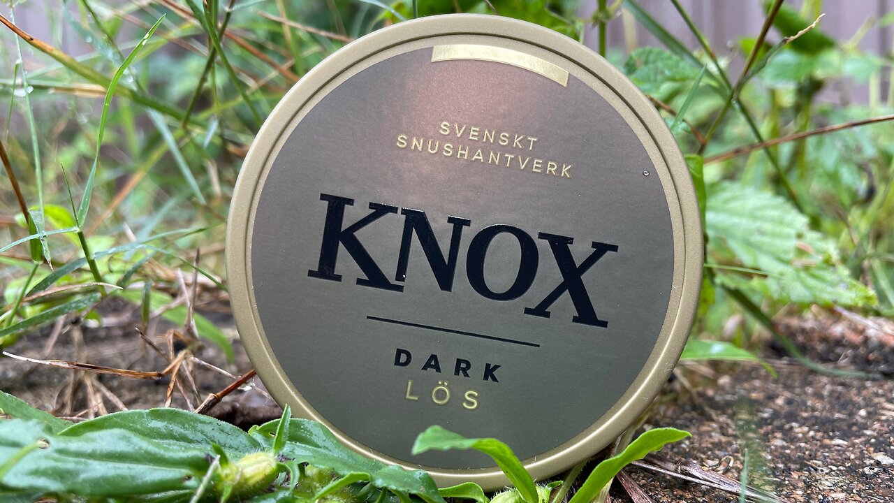 Knox Dark Lös Snus (Discontinued) Review