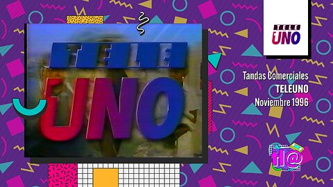 Tandas Comerciales Teleuno (Noviembre 1996)