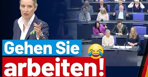 Alice Weidel knöpft sich die Grünen vor! 😂 - AfD-Fraktion im Bundestag