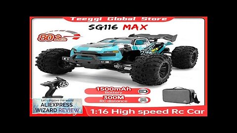 ZLL SG116 MAX/PRO 1:16 High Speed Drift Racing 80KM/H Or 40KM/H Brushless Review