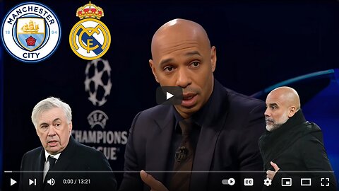 Real Madrid vs Man City 3-2 Thierry Henry & Jamie Carragher Reaction to City's L