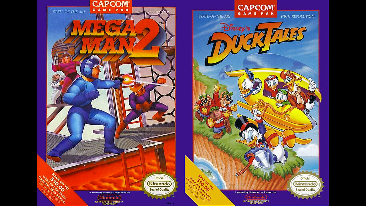 Christmas 1989 35th Anniversary!! (Megaman 2 and Ducktales- NES)