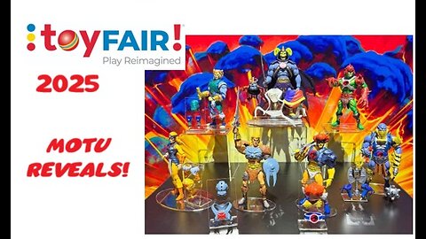 🔥Masters of the Universe Reveals | Toy Fair 2025