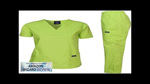 Dagacci Scrubs Medical Uniform Women and Man Scrubs Set Medical Scrubs Top Review