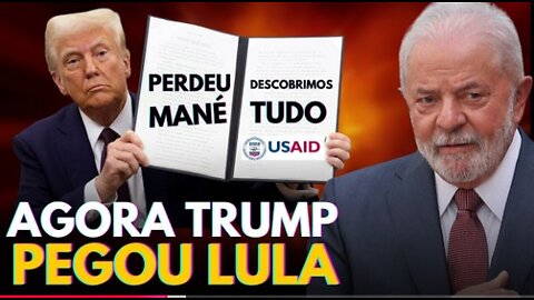 A CASA CAIU - TRUMP PEGOU O LULALADRÃO! BRICS/USAID (TUDO CONECTADO)