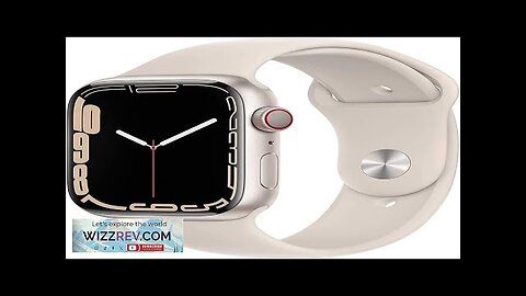 Apple Watch Series 7 (GPS + Cellular 45 MM) Starlight Aluminum Case Review