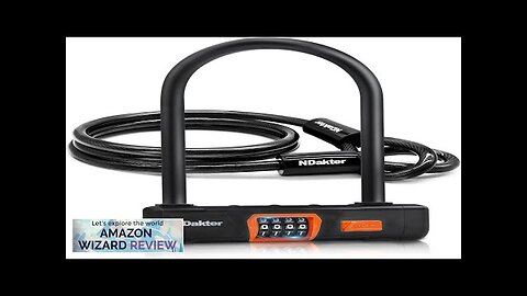 NDakter Bike Locks Heavy Duty Anti Theft Combo Bike U Lock 4-Digit Review