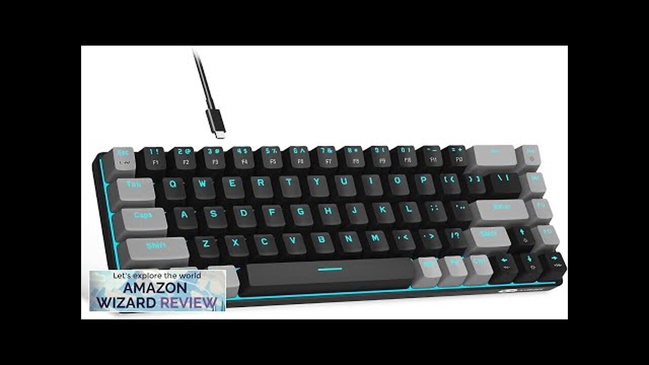 MageGee Portable Mechanical Gaming Keyboard, MK-Box LED Backlit Compact Review