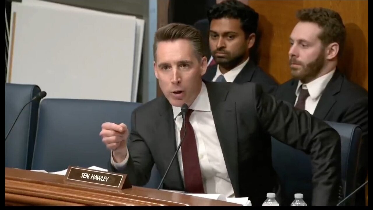 Sen Josh Hawley Goes Off On Witness Opposed To Investigating Antisemitism On College Campuses