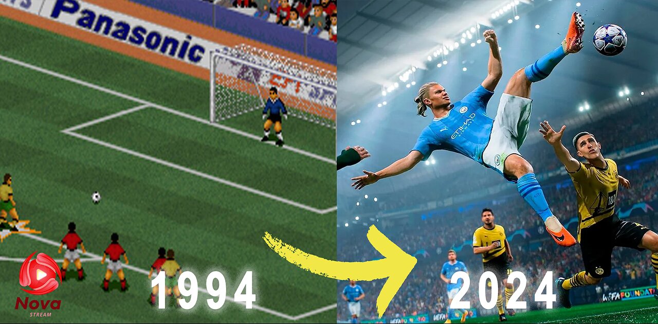 FIFA Evolution: A Journey Through 30 Years (1994-2024)