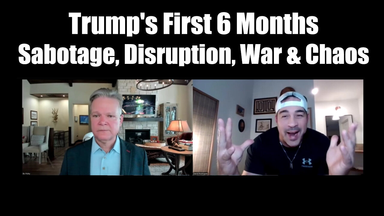 Bo Polny w/ Nino WARNING "Trump's First 6 Months - Sabotage, Disruption, War & Chaos"