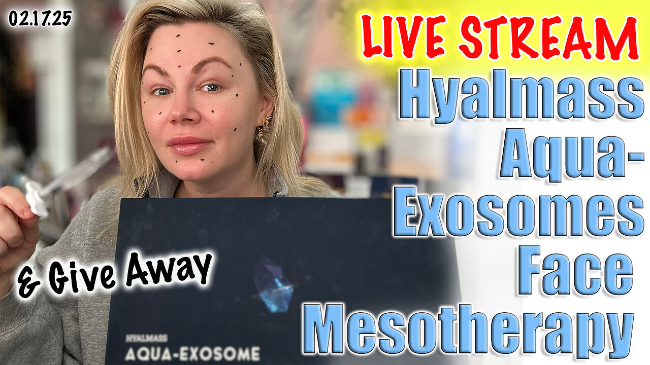 Live Hyalmass Aqua-Exosomes Face Meso & Give Away, Maypharm.net | Code Jessica10 Saves You money