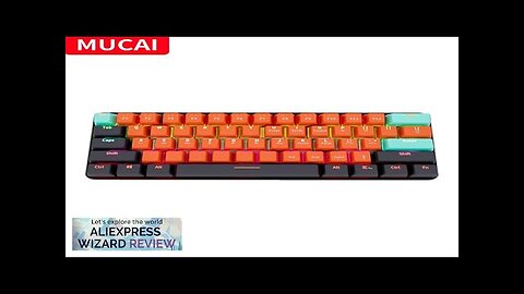 MUCAI MKA610 USB Mini Mechanical Gaming Wired Keyboard Red Switch 61 Key Review