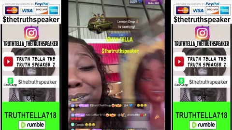 TOMIKAY GOES LIVE ON PETTY BANKS & HER ADMIN BROWNIE HEAD FOR KICKING TOMKATS OUT HER ROOM WHEN SHE WAS UNDER THE IMPRESSION THEIR BEEF WAS SQUASHED