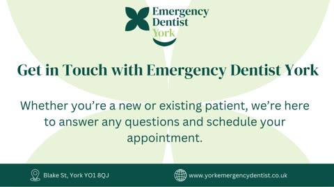 NHS Emergency Dentist in York – Urgent Care When You Need It