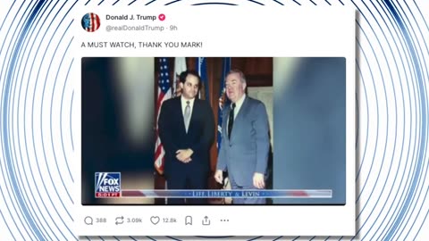 President Trump shares Mark Levin's video featuring Convention of States!