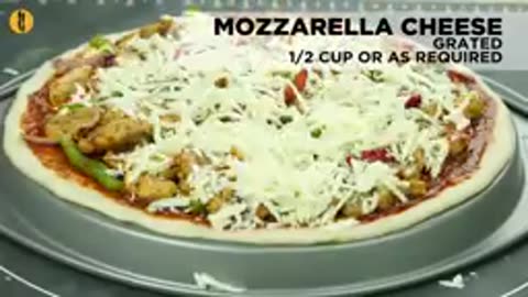 Chicken Fajita Thin Crust Pizza Recipe By Food Fusion